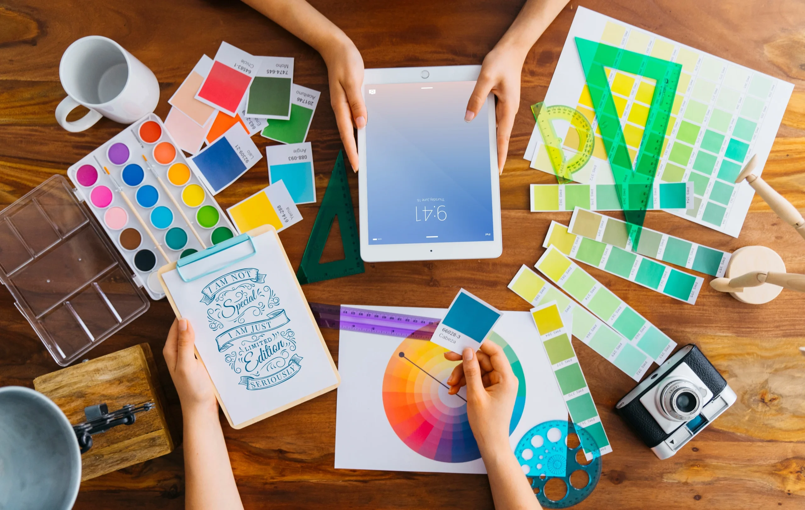  Colors in branding are multiple shades 