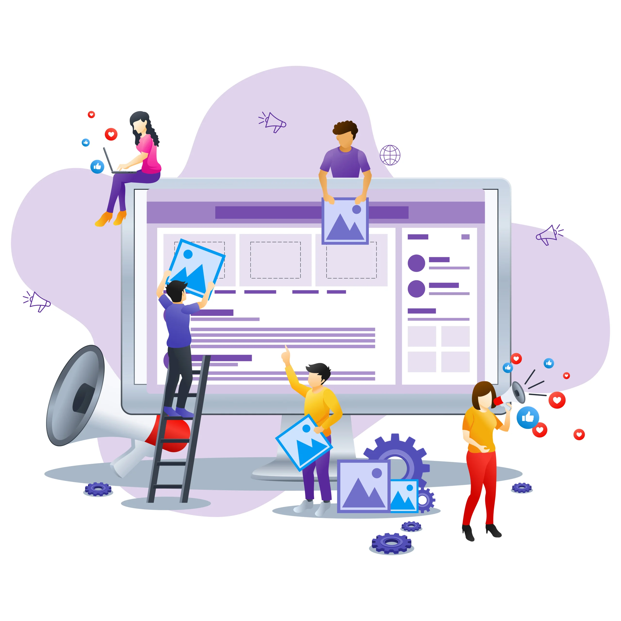 importance of website is real imp in DM 